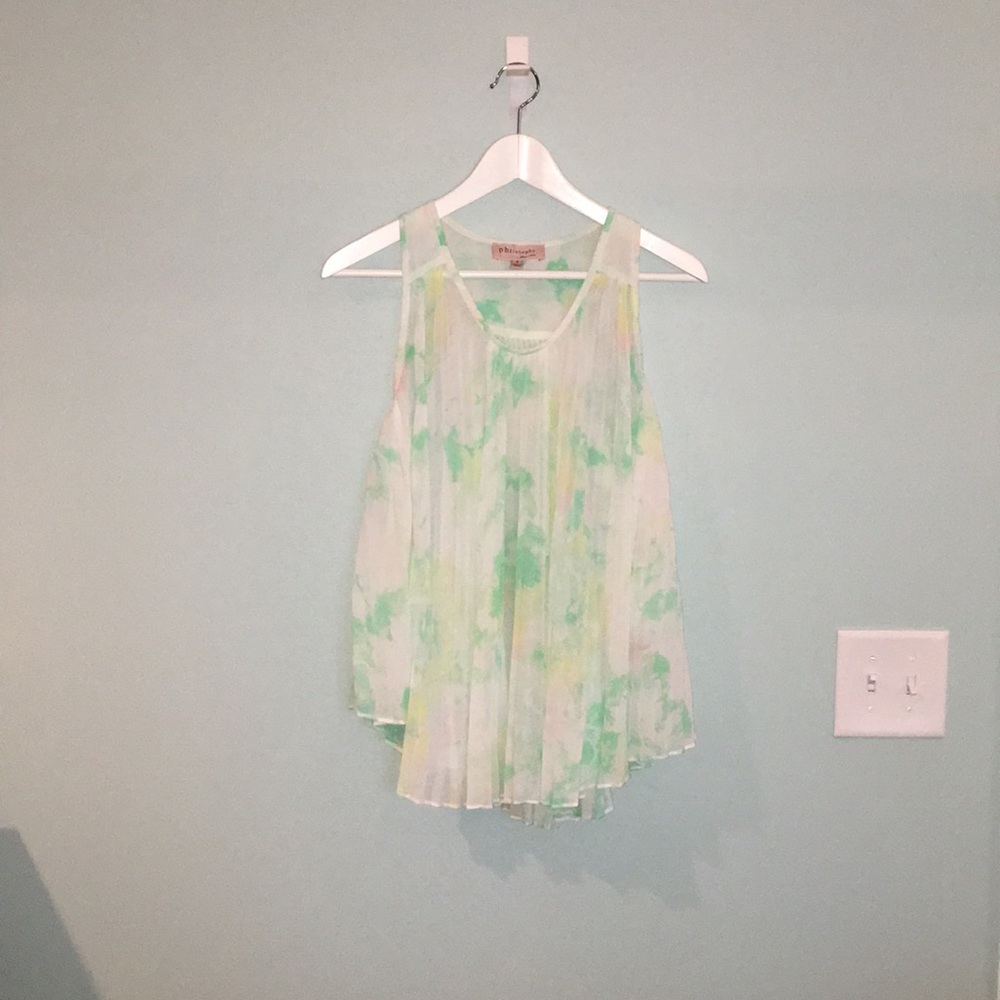 Philosophy Watercolor Tank